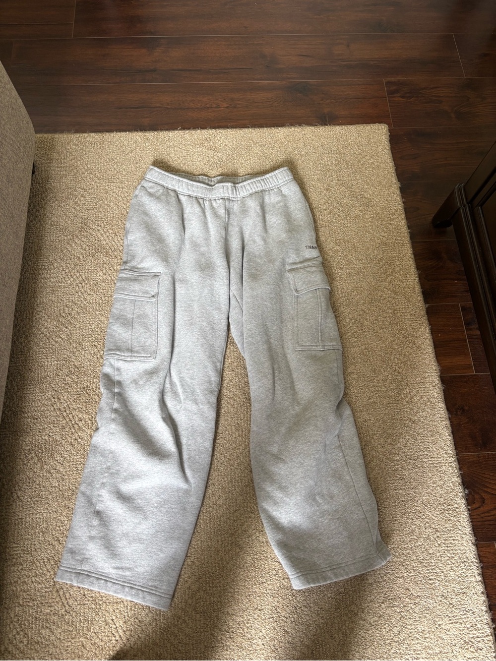 TNA Light Gray Sweatfleece Joggers